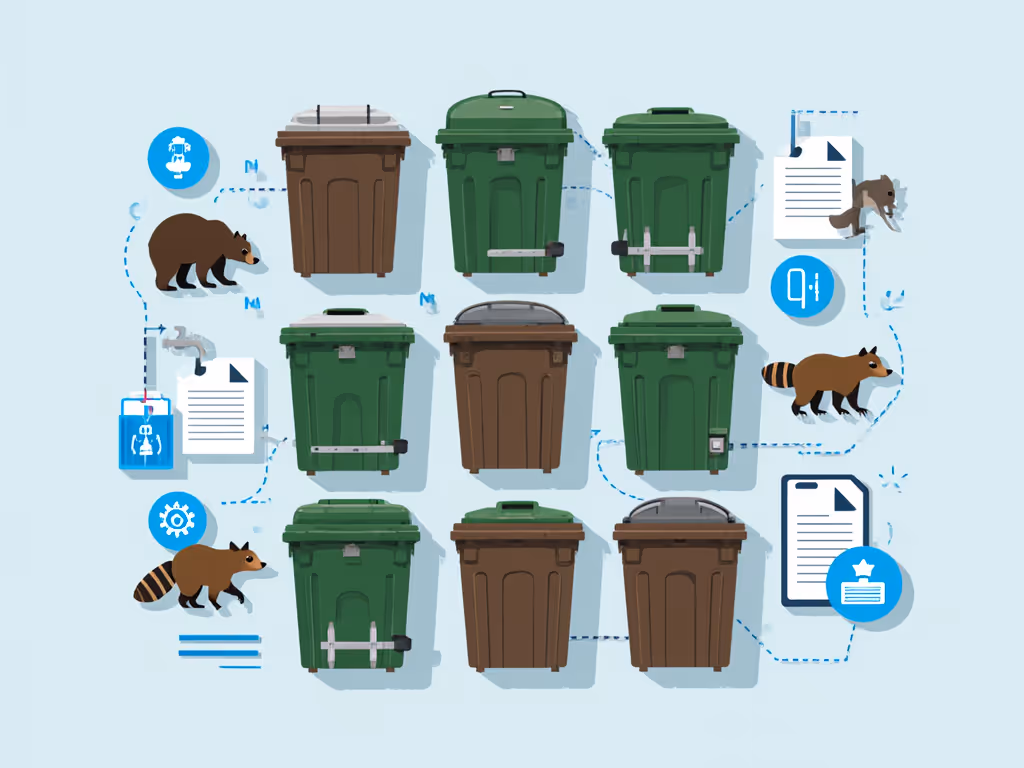 compliance checklist infographic for composting regulations