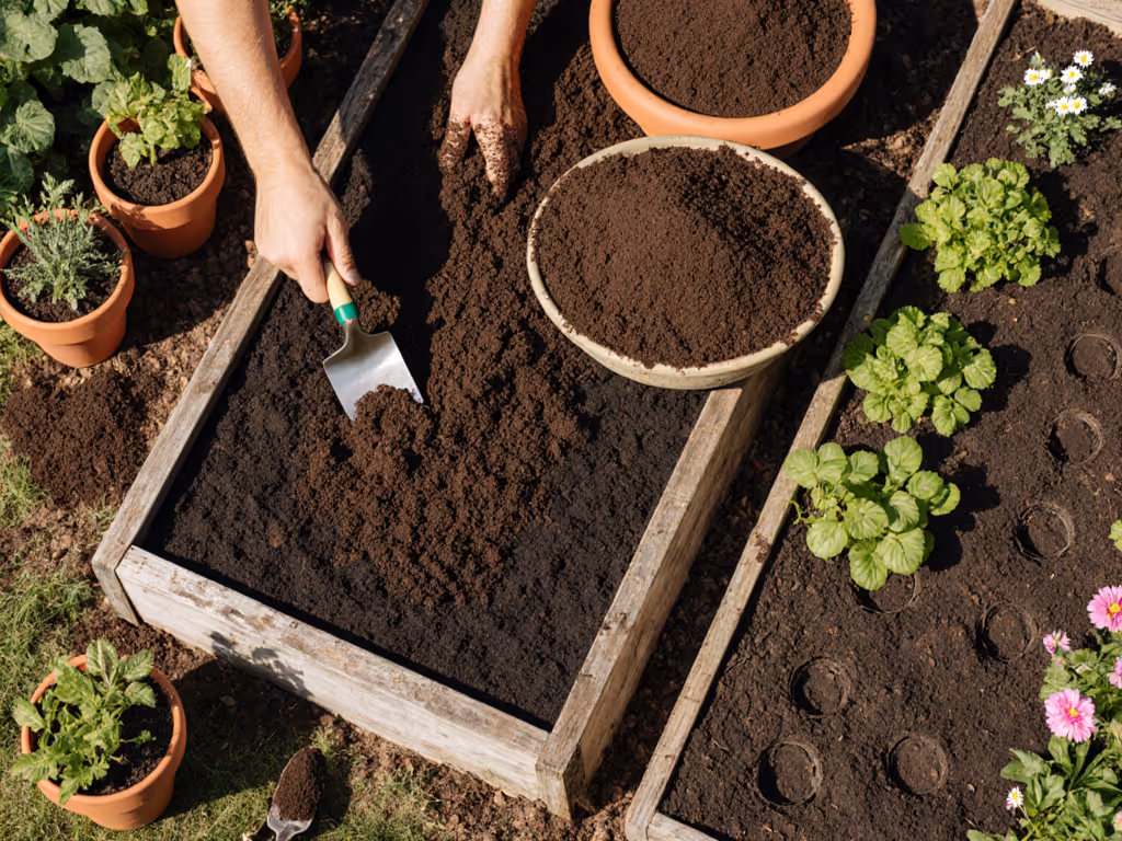 compost_application_techniques_for_different_garden_types