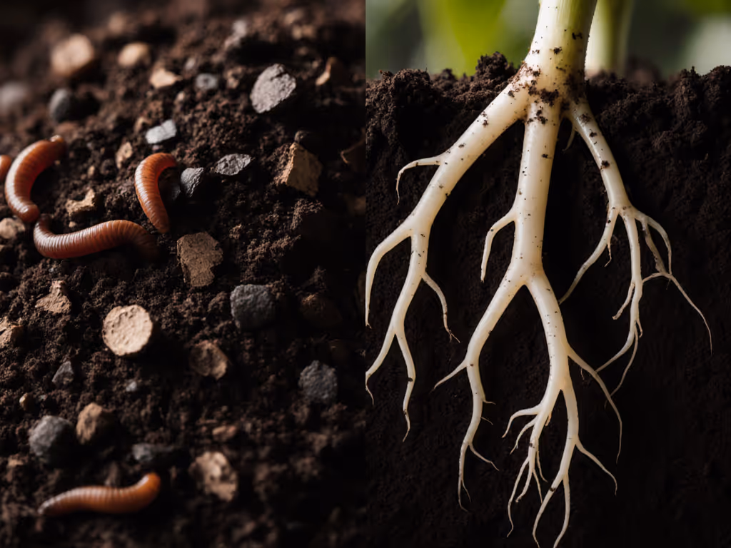 Health transition from compost quality to plant growth