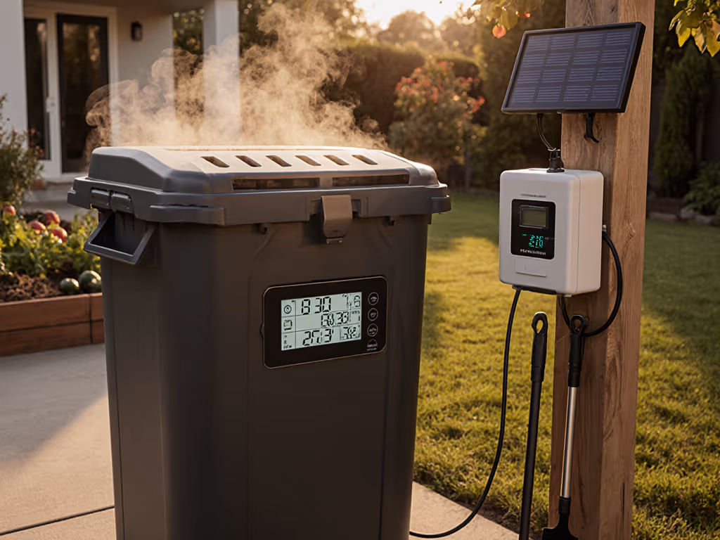 Compliant Compost Bins: Temperature Monitoring Systems