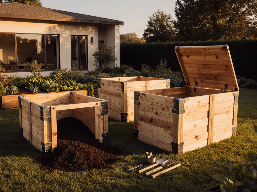Best Premium Modular Wooden Compost Bins: Expandable High-Capacity Systems