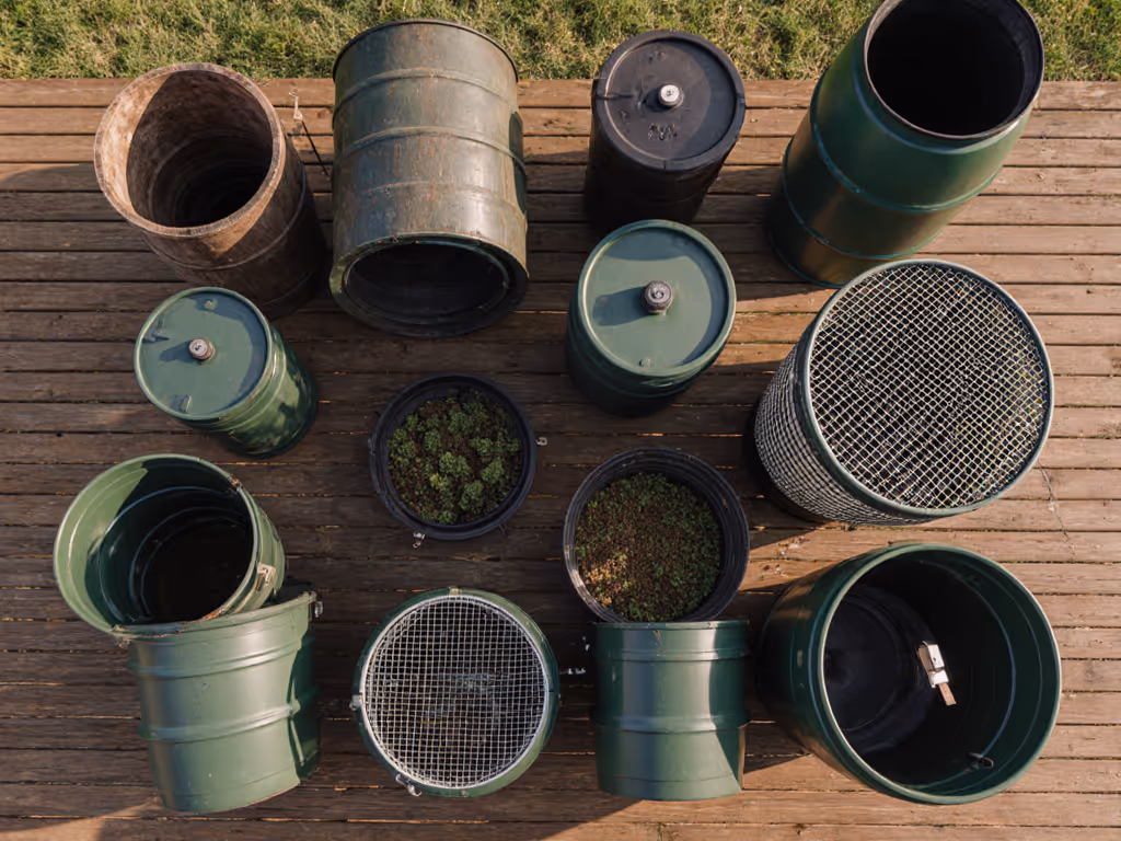 Outdoor Bins & Tumblers: Reviews & Roundups