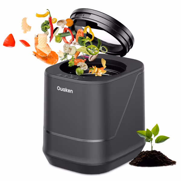 Ouaken Electric Kitchen Composter
